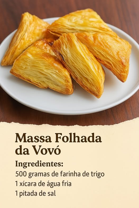 Massa folhada da vovó