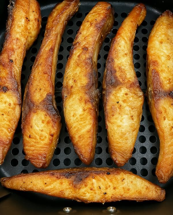 Tilápia douradinha na air fryer