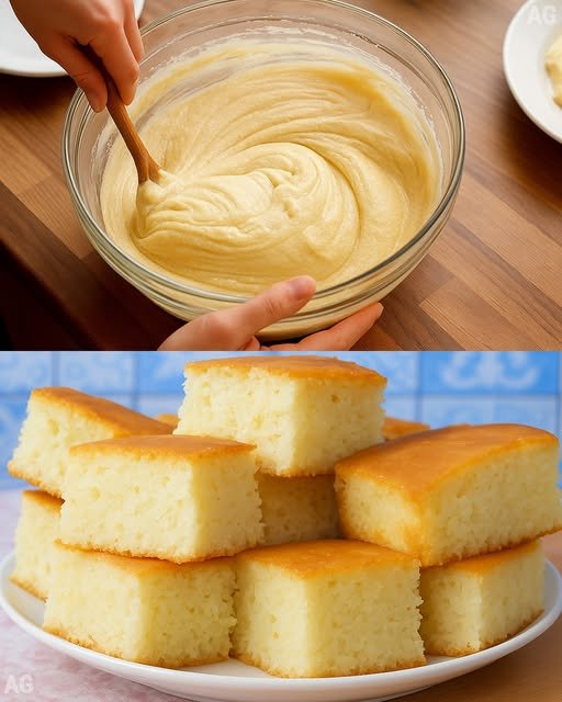 Bolo de trigo fofinho