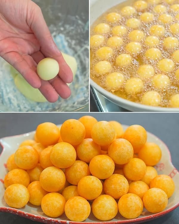 Eu faço essas bolinhas quase todo dia pra levar pro trabalho