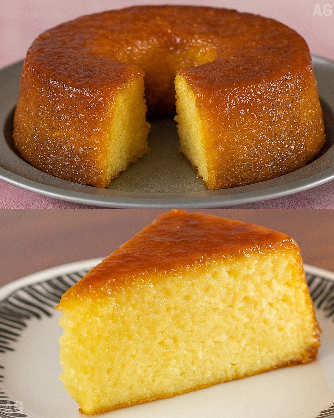 Bolo de mandioca da dona Nena