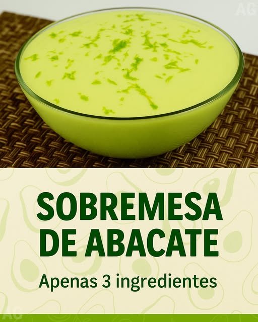 Sobremesa de Abacate J2
