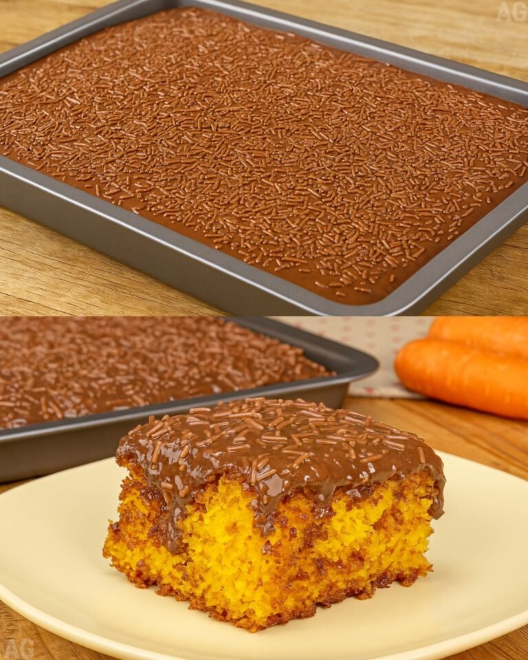 Bolo de Cenoura que não embatuma LP