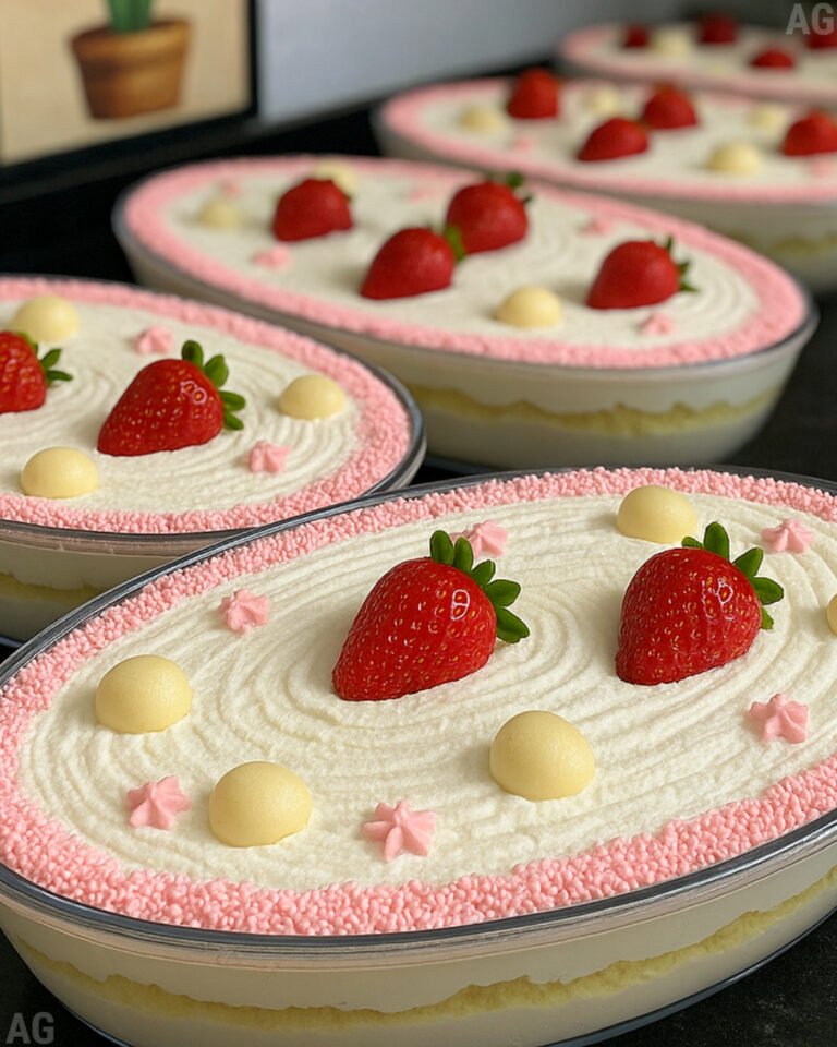 Bolo gelado de travessa