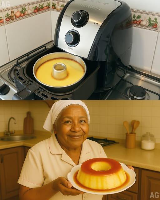 Pudim na Airfryer j2