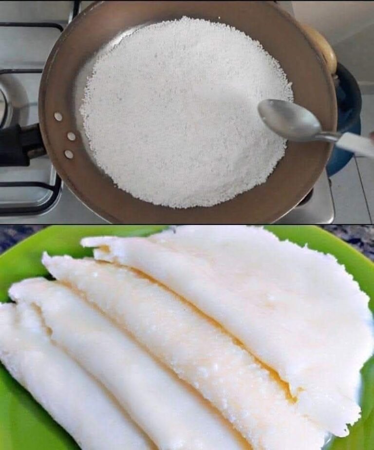 Tapioca molinha e molhadinha
