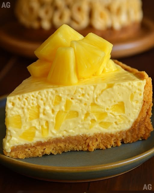 Cheesecake do Céu de Ananás