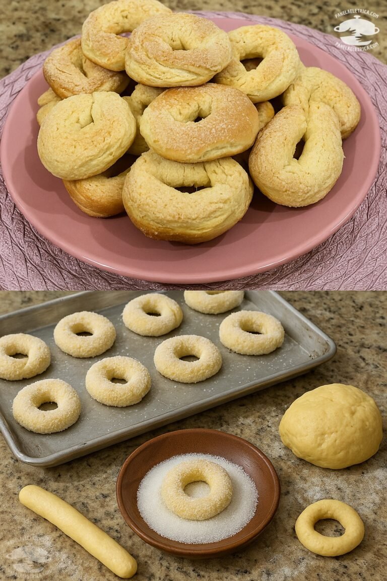 Rosquinha cristal açucarada LP