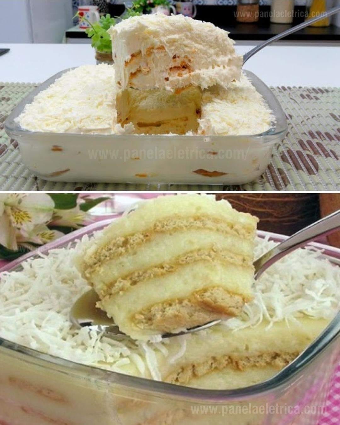 Pavê de leite ninho