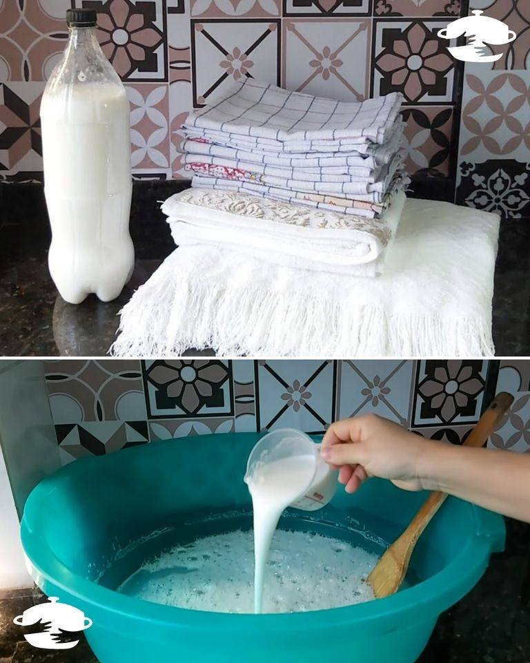 Branqueador de pano de prato