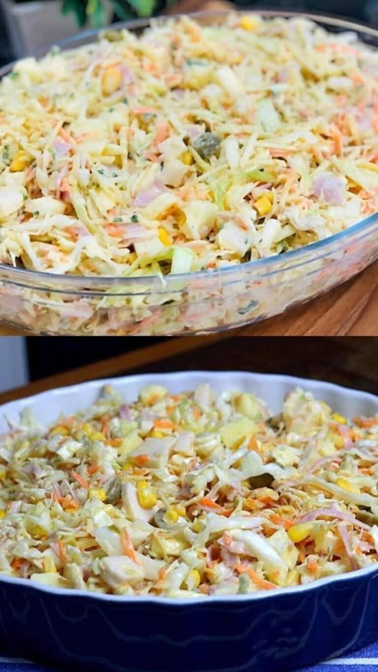 Salpicão de repolho