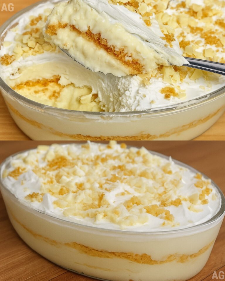 Torta belga cremosa