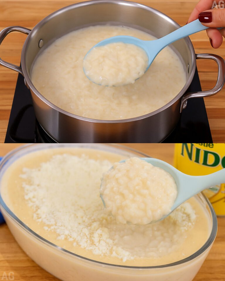 Arroz Doce de Leite Ninho