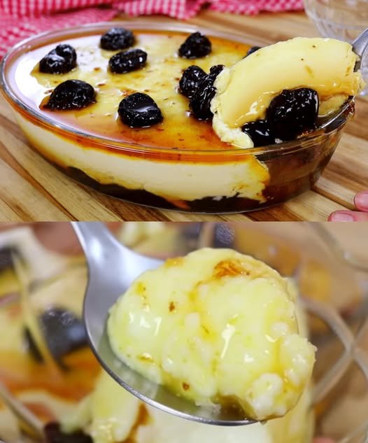 Manjar de coco na travessa