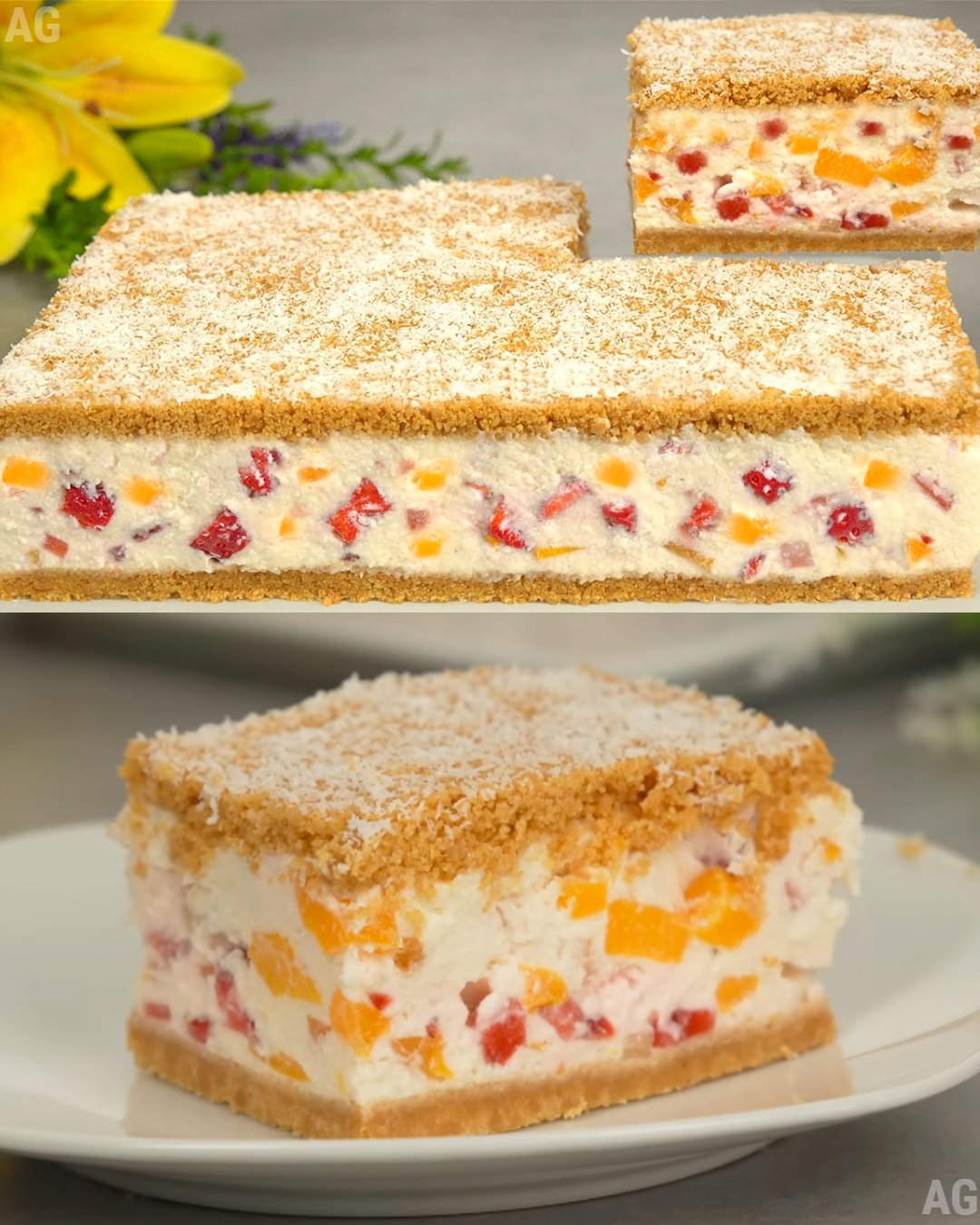 O famoso bolo que enlouquece o mundo! Sem forno!