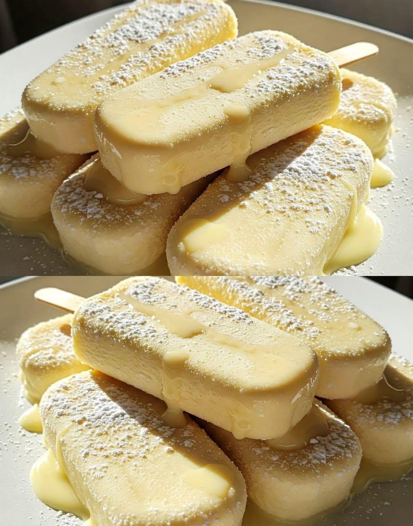 Picolé de leite ninho cremoso