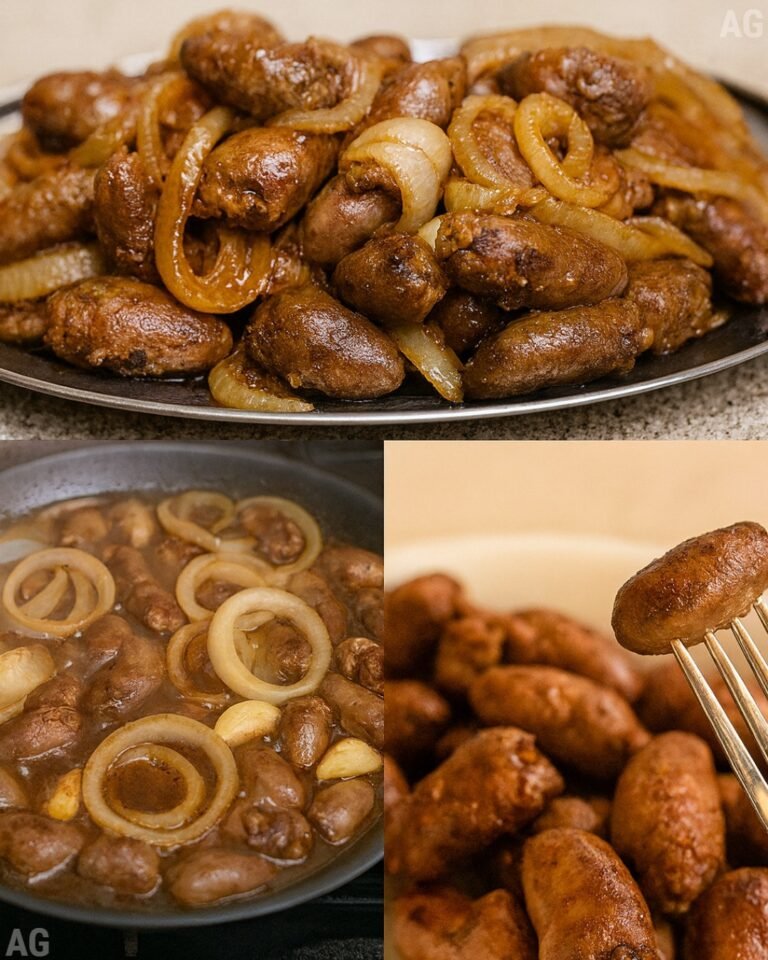 Coração de Frango na Panela de pressão