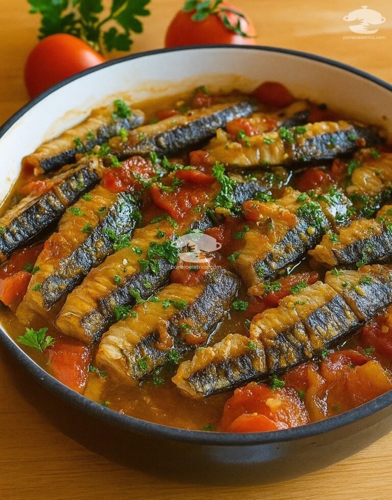 Sardinha Guisada com Tomate