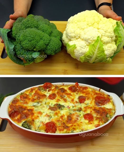 Uma amiga da Espanha me ensinou a fazer brócolis e couve-flor tão deliciosos