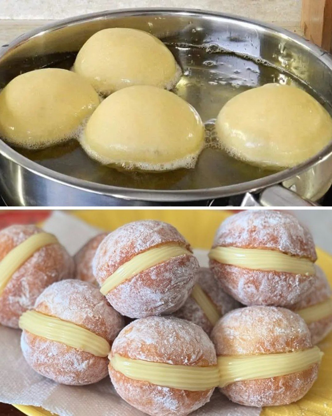 SONHO DE CREME IGUAL DE PADARIA