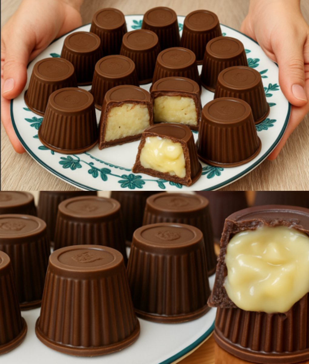 Trufa caseira no copinho