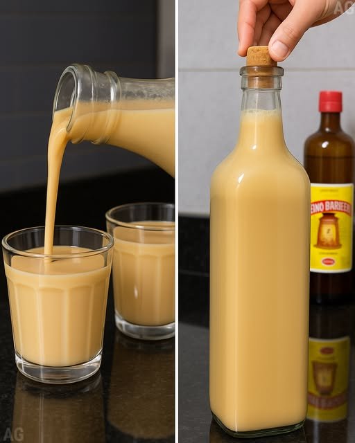 Batida Natalina de Doce de leite com toque de baunilha