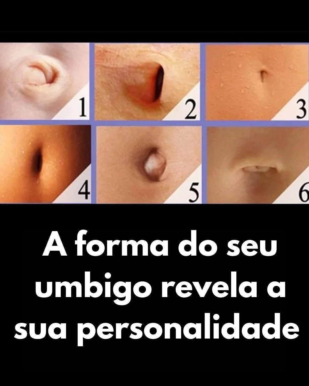 A forma do seu umbigo revela a coisa sobre você