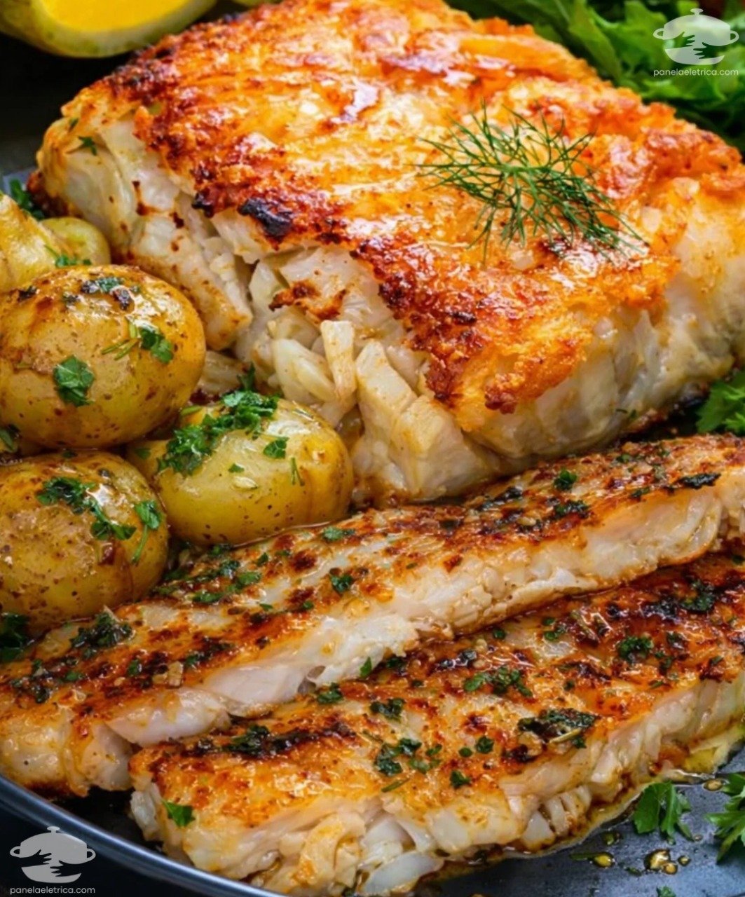 Filé de Peixe ao Forno