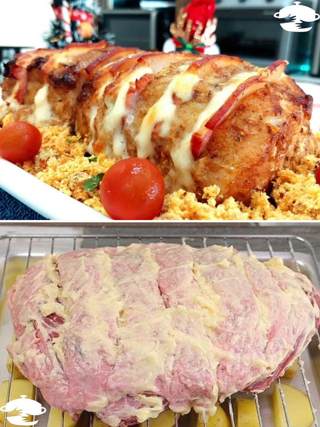 Lombo suíno recheado