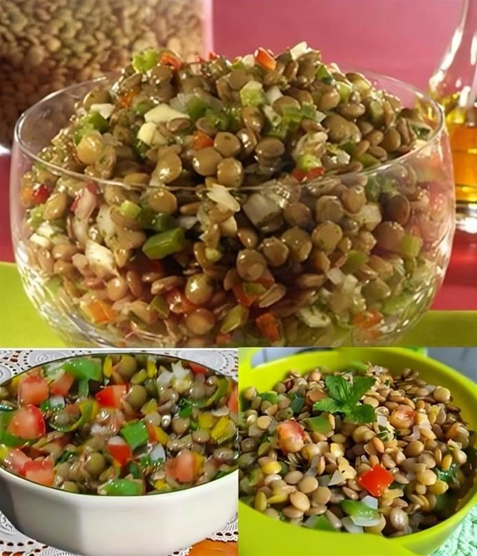 Salada de lentilha