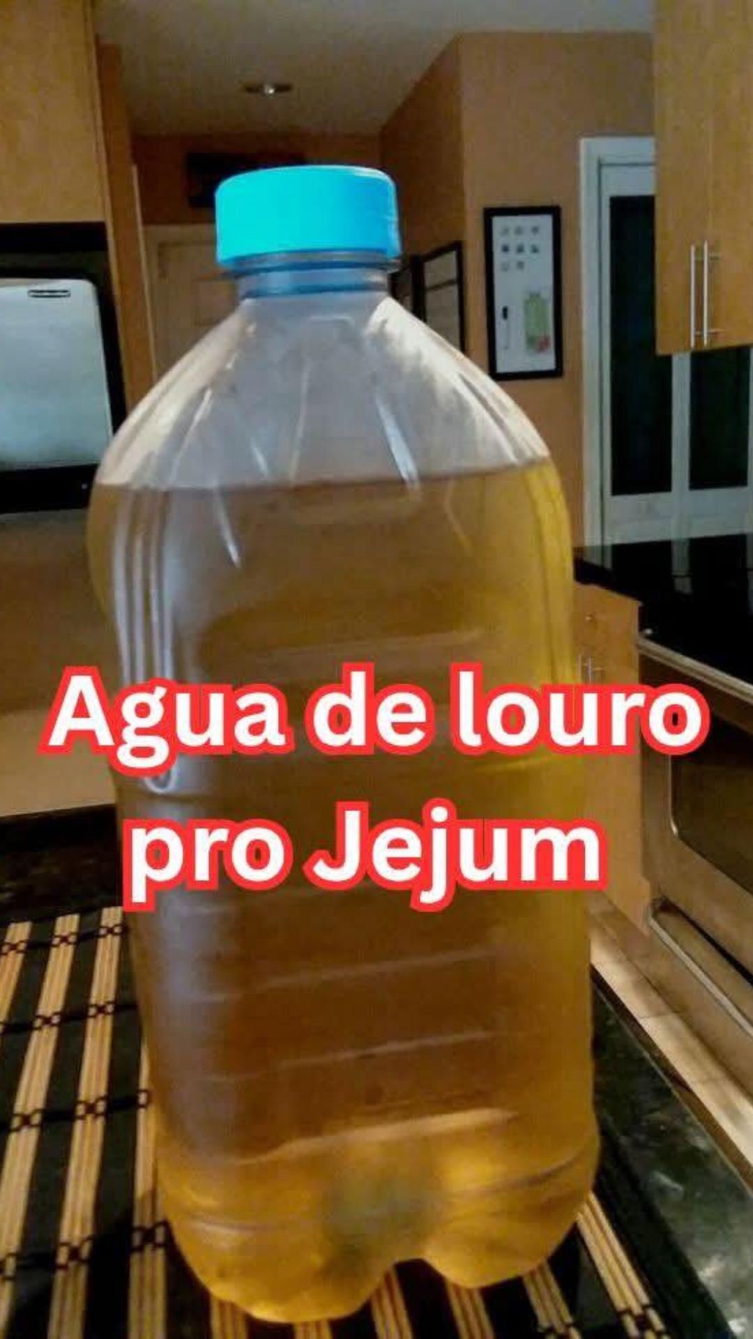 Água de louro pro jejum