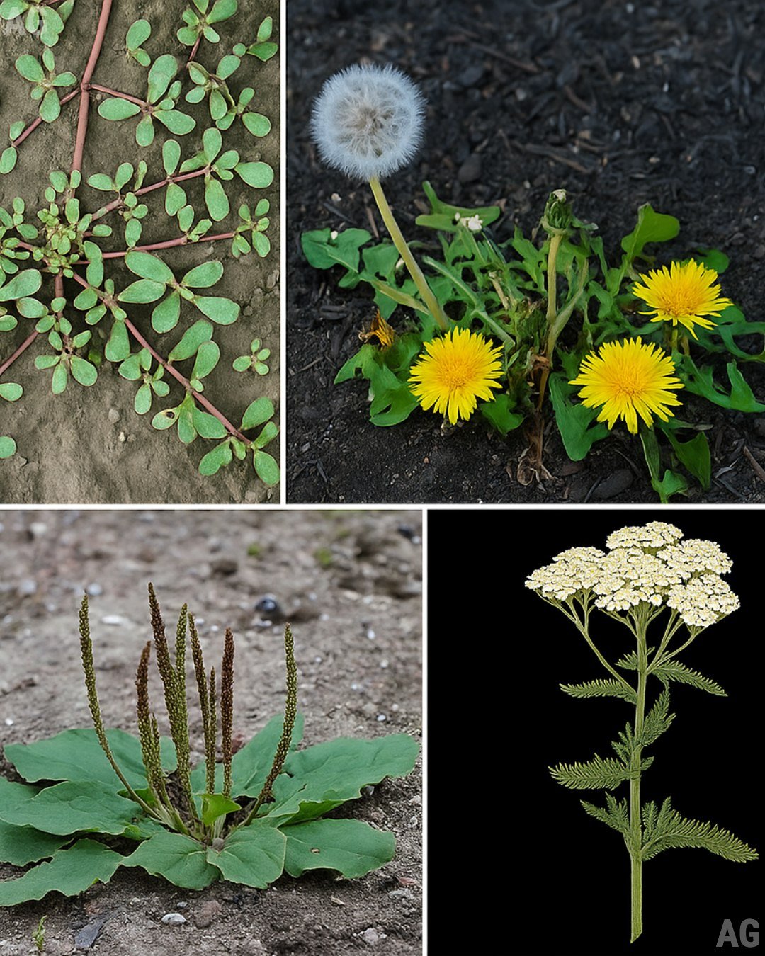Eles crescem em todo o lado a maioria acha que são uma planta qualquer