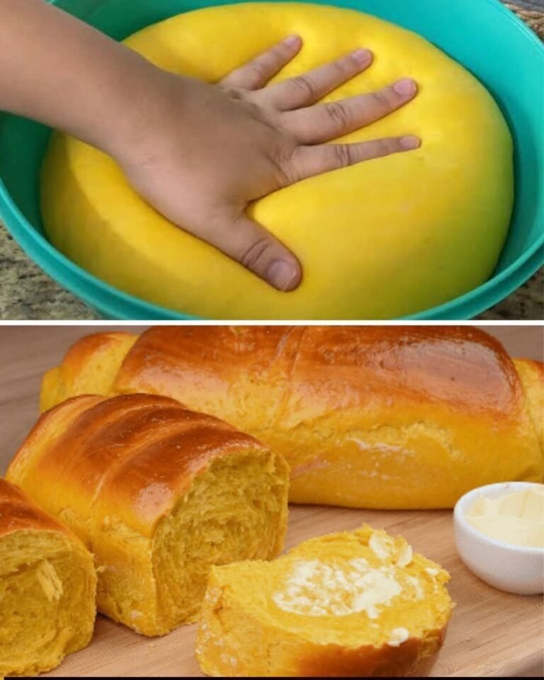 PÃO CASEIRO DE CENOURA