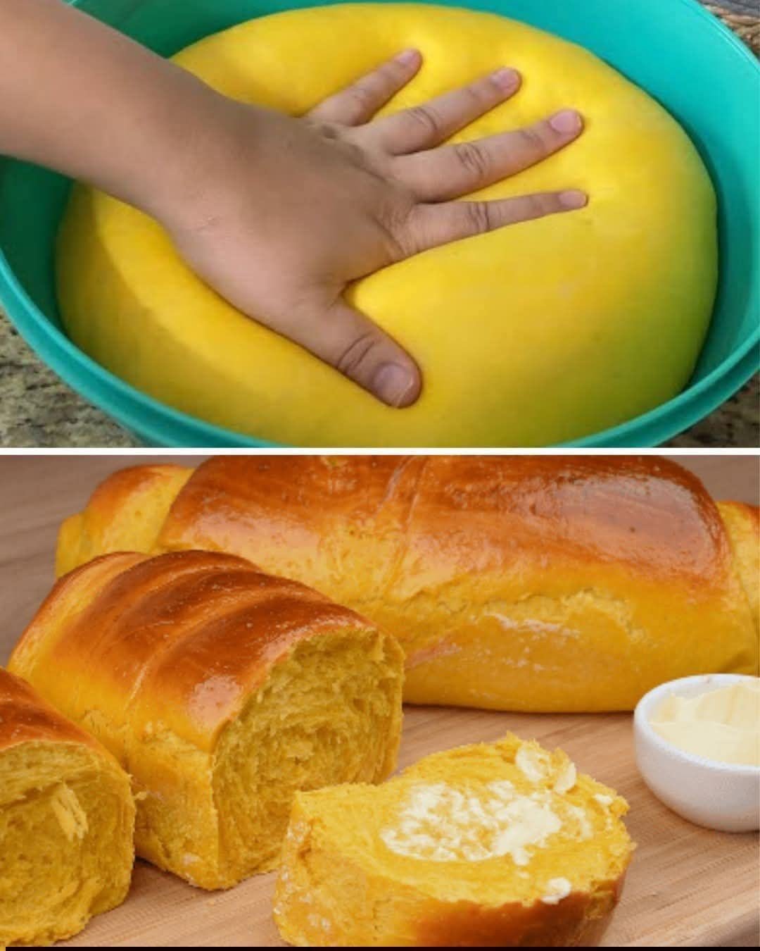 PÃO CASEIRO DE CENOURA