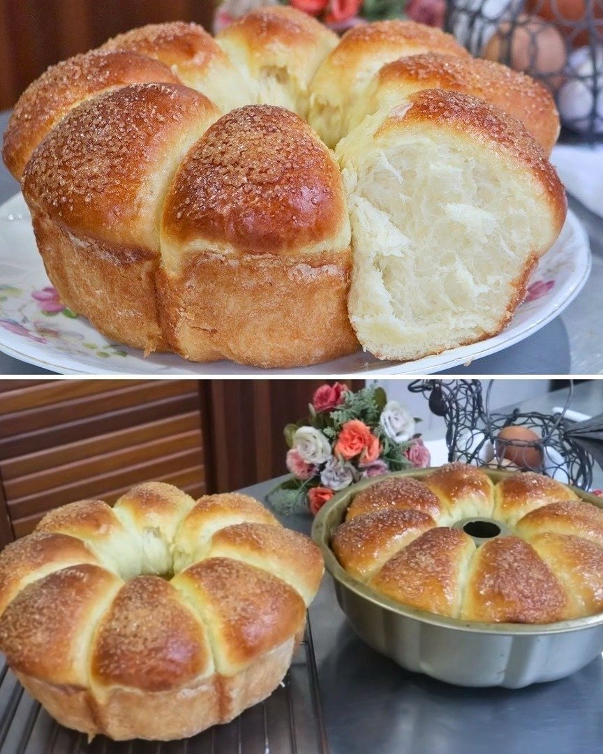 Pão Rosca da VOVÓ: super macio e fofinho
