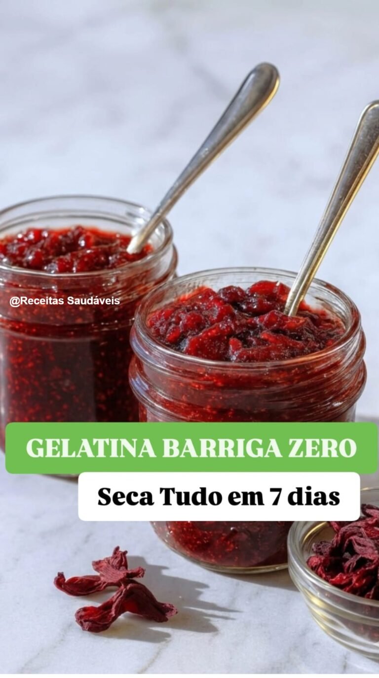 Gelatina barriga zero seca tudo em 7 dias