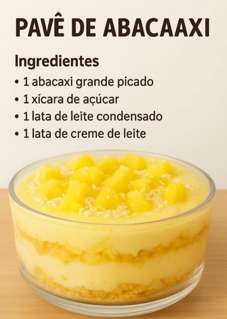 Pavê de Abacaxi