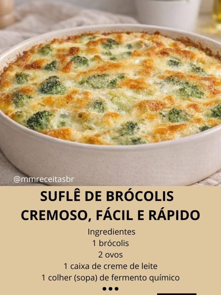 SUFLÊ DE BRÓCOLIS