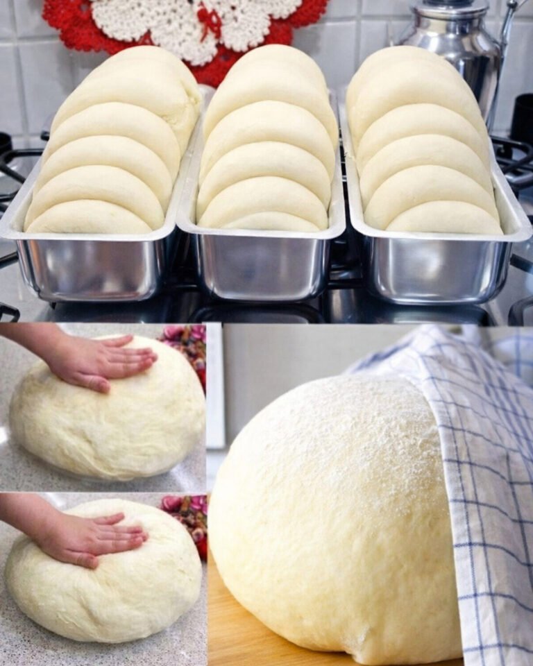 Vinagre é o segredo para o pão crescer muito e ficar muito fofinho